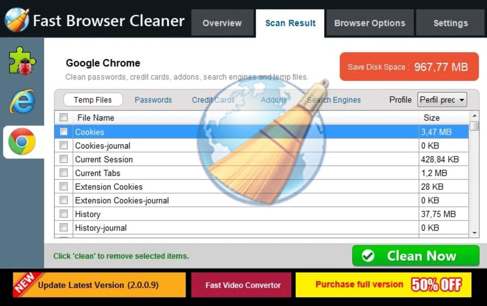 fast browser cleaner latest version Free Download - IGetMyPC.com