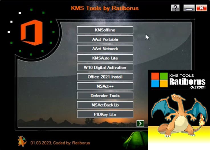 ratiborus kms tools 2025 offline installer Free Download - IGetMyPC.com