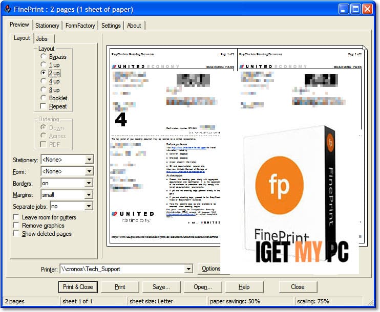FinePrint Free Download FinePrint Free Download - IGetMyPC.com