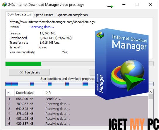 Internet Download Manager Latest Version Free Download Internet Download Manager Latest Version Free Download - IGetMyPC.com