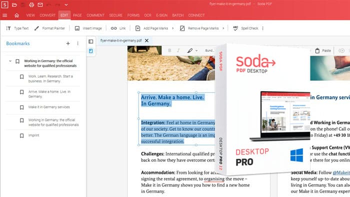 Soda PDF Desktop Pro Latest Version Free Download - IGetMyPC.com