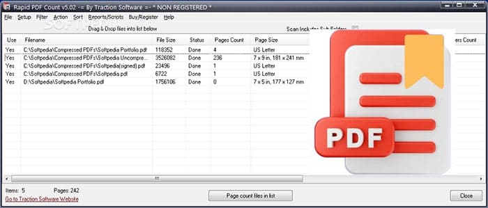 Traction Rapid PDF Count Latest Version Free Download - IGetMyPC.com