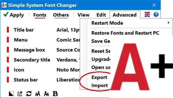 simple system font changer Latest Version Free Download - IGetMyPC.com