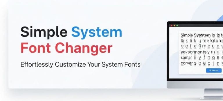 simple system font changer Free Download - IGetMyPC.com